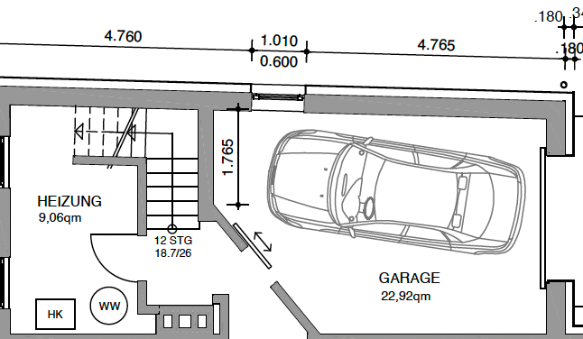 Moderne 4-Zimmer-Wohnung mit großer Dachterrasse, Einbauküche und Stellplatz – Österreicher Weg 27, 33102 Paderborn – Vorschaubild 2