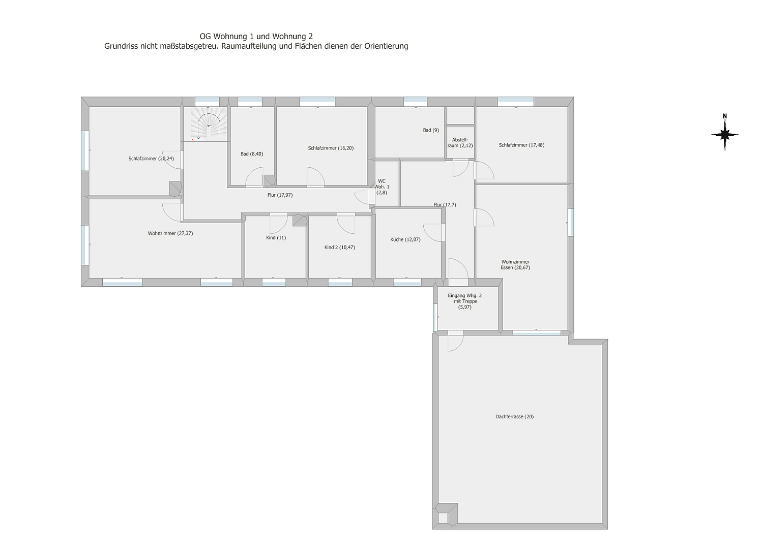 Wohn-/Geschäftshaus mit 2 Wohneinheiten, ehem. Bäckereifachgeschäft und Gewerbe-/Nutzflächen – Tassilostraße 7, 85126 Münchsmünster – Vorschaubild 49