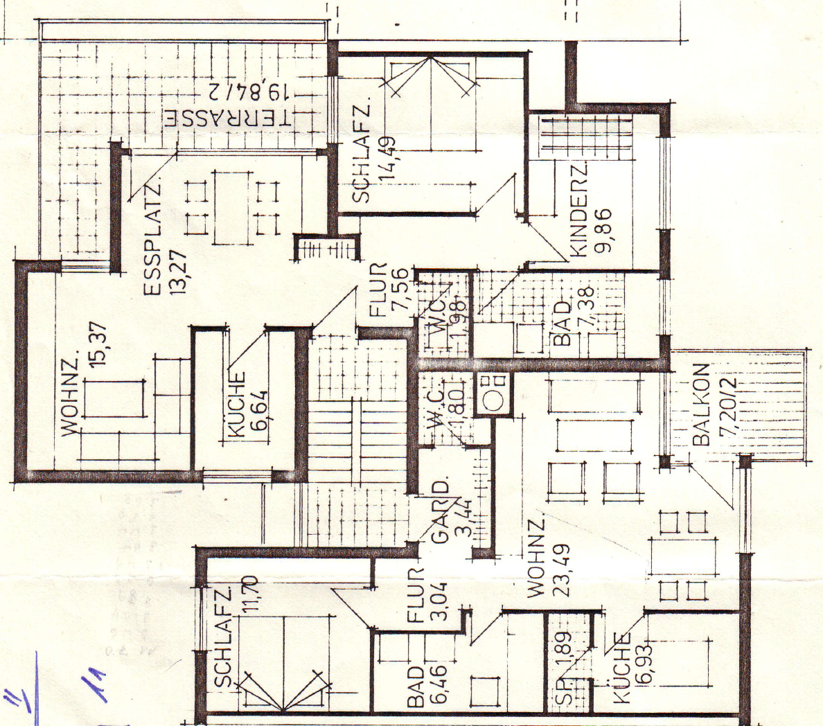 Helle 2-Zimmer-Dachgeschosswohung mit großem Balkon & schöner Ausicht – Rilkestraße 37, 72760 Reutlingen-Betzingen(Betzingen) – Vorschaubild 14