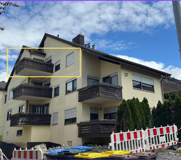 Helle 2-Zimmer-Dachgeschosswohung mit großem Balkon & schöner Ausicht – Rilkestraße 37, 72760 Reutlingen-Betzingen(Betzingen) – Vorschaubild 13