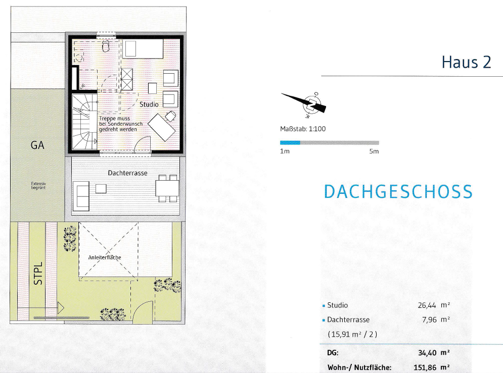Modernes Kettenhaus mit KfW-55-Standard und hochwertiger Ausstattung – Schorndorf(Haubersbronn) – Vorschaubild 15