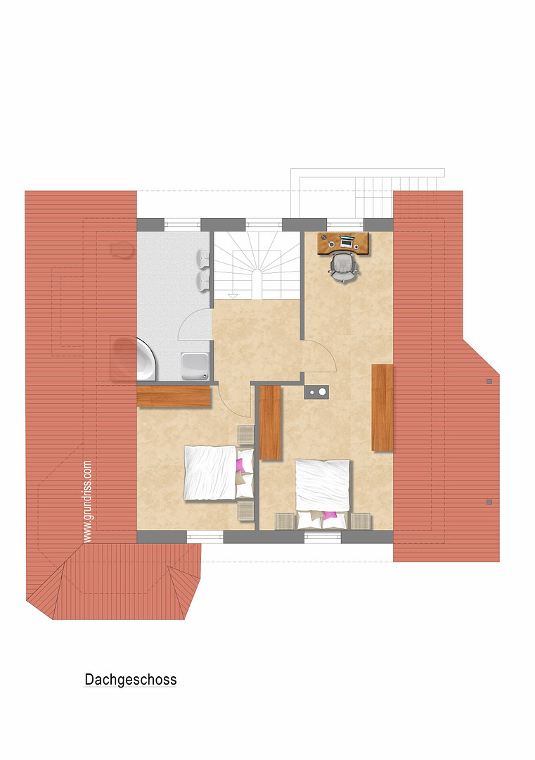 Wellness inklusive: Freistehendes Einfamilienhaus mit Sauna in Erfurt-Stotternheim – Erfurt(Stotternheim) – Vorschaubild 14