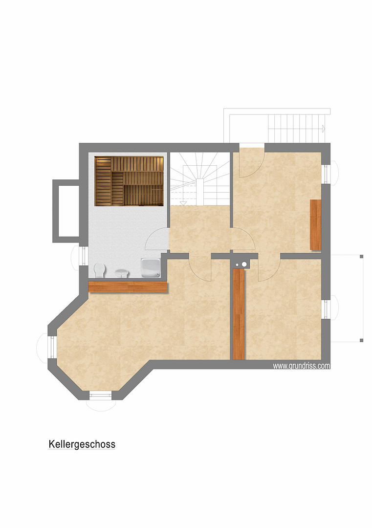 Wellness inklusive: Freistehendes Einfamilienhaus mit Sauna in Erfurt-Stotternheim – Erfurt(Stotternheim) – Vorschaubild 12