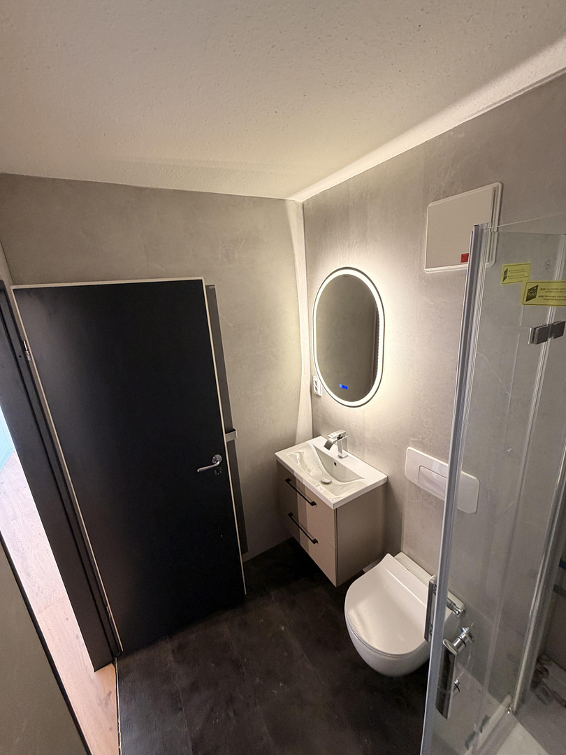 renovierte 2 Raum Wohnung mit Klima, EBK und TG Stellplatz – Rackwitz(Neu-Schladitz) – Vorschaubild 5