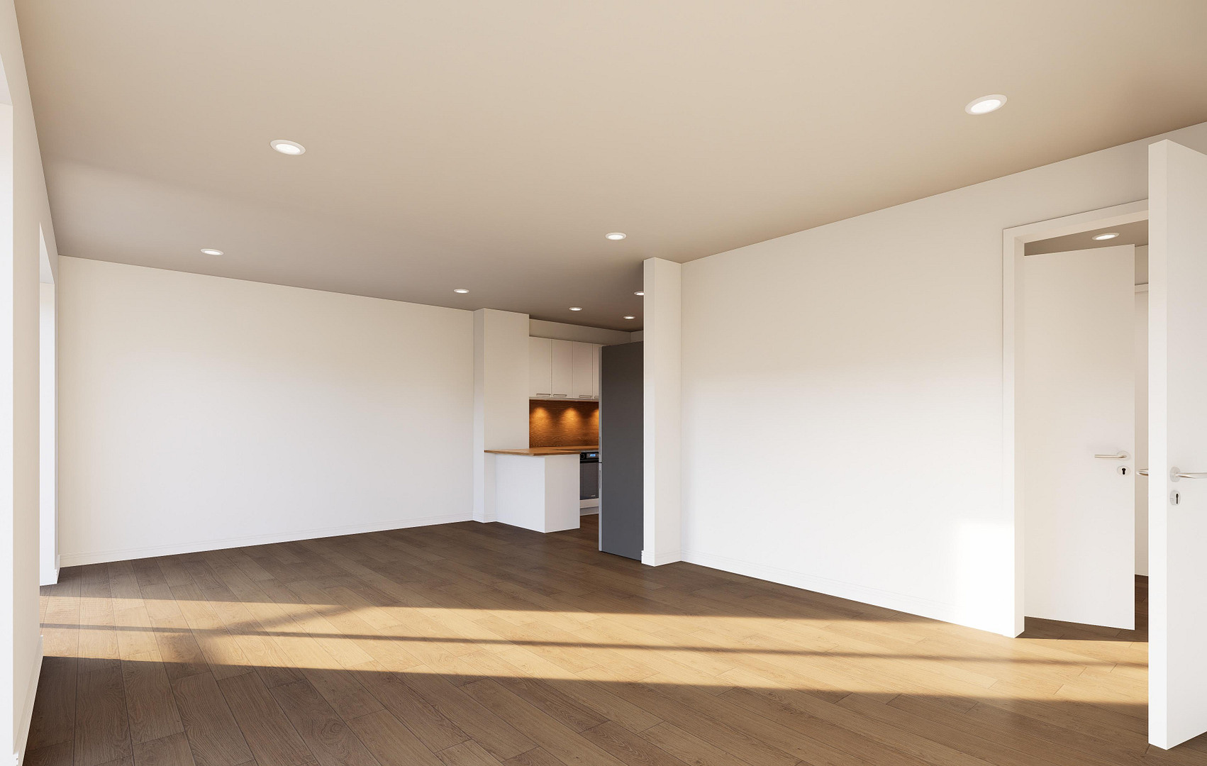 Traumhaft helle Wohnung in der Endetage, 2 Balkone, KfW 40 mit QNG – Harmsstraße 7, 24114 Kiel(Südfriedhof) – Vorschaubild 3