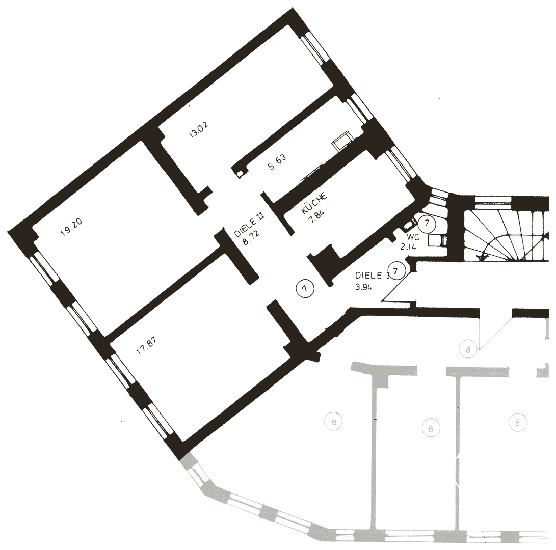 Bezugsfreier Gründerzeit-Altbau mit neuen Holzfenstern und saniertem Treppenhaus von 2025 – Leipzig(Kleinzschocher) – Vorschaubild 15