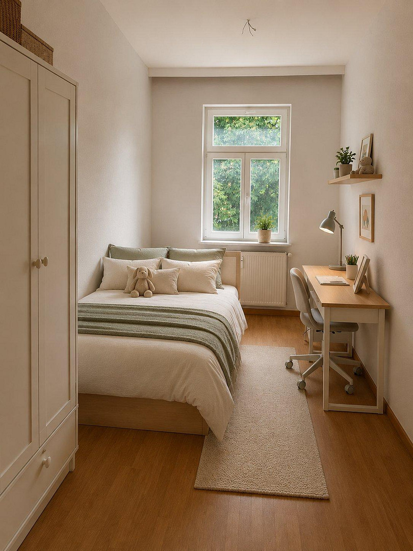Bezugsfreier Gründerzeit-Altbau mit neuen Holzfenstern und saniertem Treppenhaus von 2025 – Leipzig(Kleinzschocher) – Vorschaubild 5