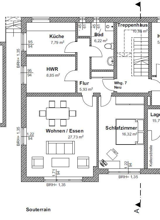 Moderne 3-Zimmer-Wohnung mit Einbauküche, Tageslichtbad und Gartennutzung in Regensburg – Regensburg(Weichs) – Vorschaubild 11