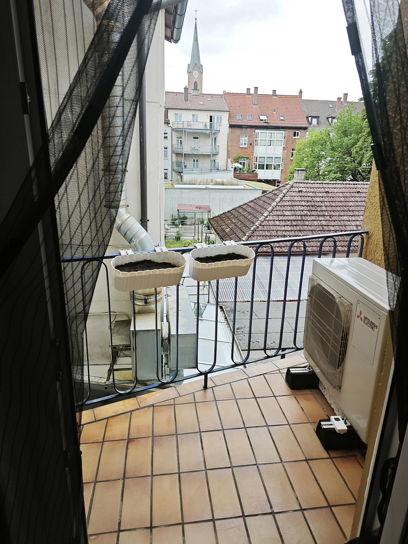 Provisionsfrei: Zentrum Neu-Ulm: Klimatisierte 3-Zimmer-Wohnung mit 2 Balkonen (74 m²) – Hermann-Köhl-Straße 18B, 89231 Neu-Ulm – Vorschaubild 5