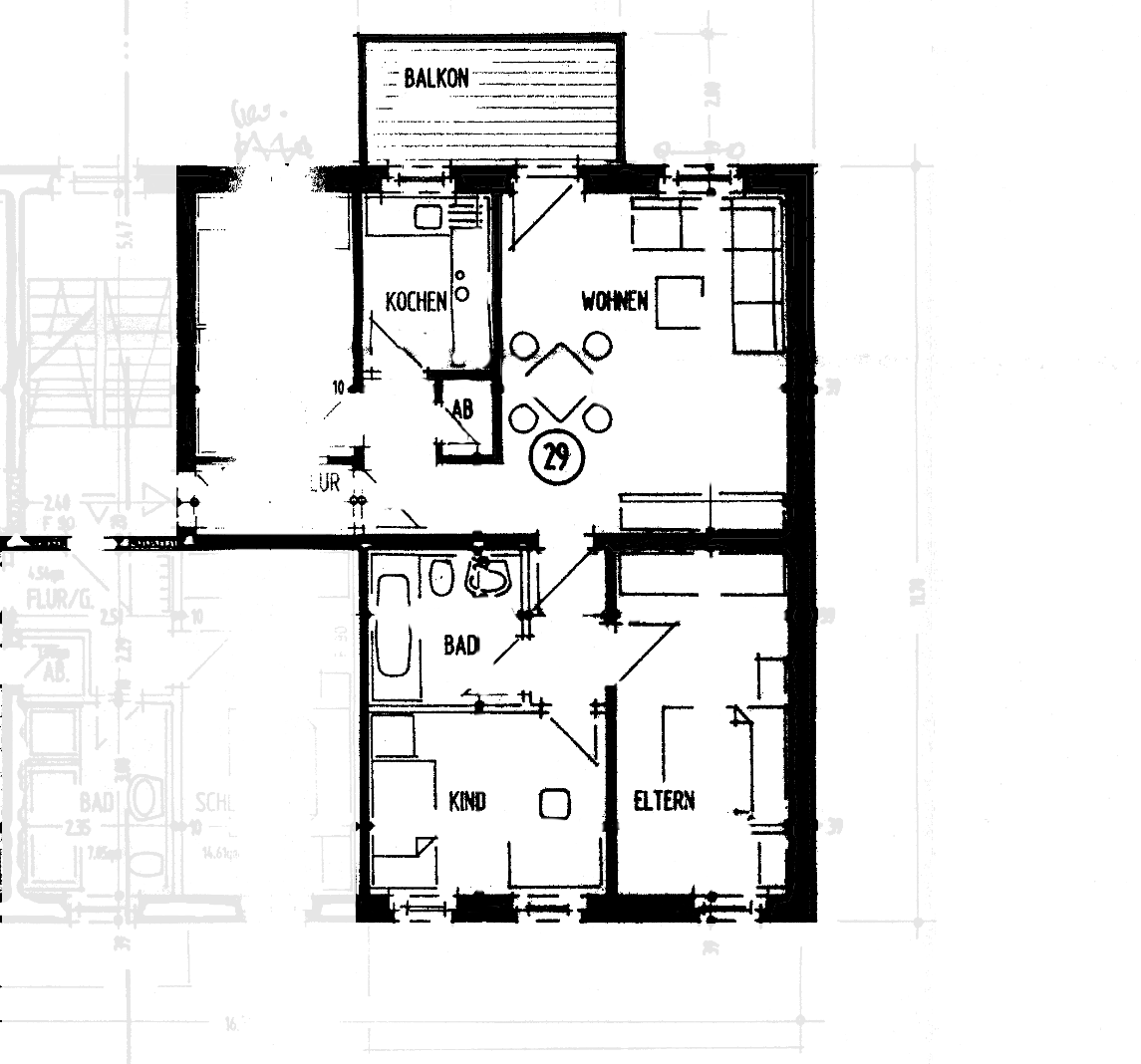 Großzügige 4-Zimmer-Wohnung mit Balkon in Magdeburg – Friesenstraße 57, 39108 Magdeburg(Stadtfeld) – Vorschaubild 9