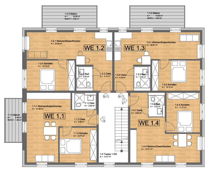 Kapitalanlage mit Perspektive – 2-Zimmer-Apartment in Nürnberg-Reichelsdorf – Nürnberg(Reichelsdorf) – Vorschaubild 7