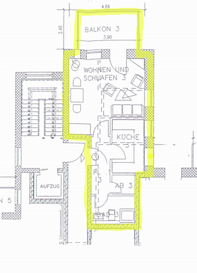 Renovierte Altbauwohnung mit großem Balkon – provisionsfrei, leerstehend, nahe Hauptbahnhof – Aufseßplatz 5, 90459 Nürnberg(Galgenhof) – Vorschaubild 12