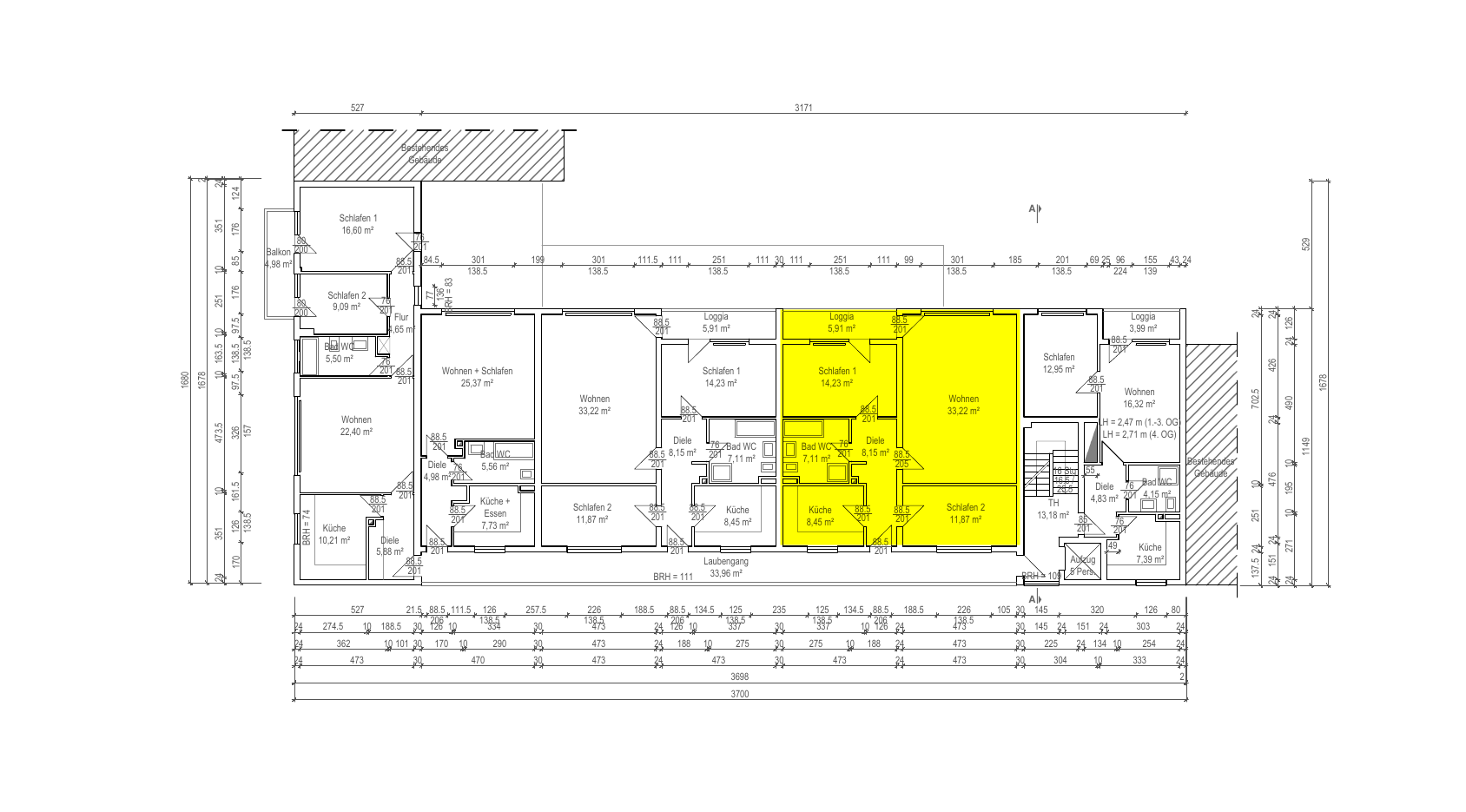 3 Zimmer Wohnung im Martinsviertel – Gutenbergstraße 75, 64289 Darmstadt – Vorschaubild 6