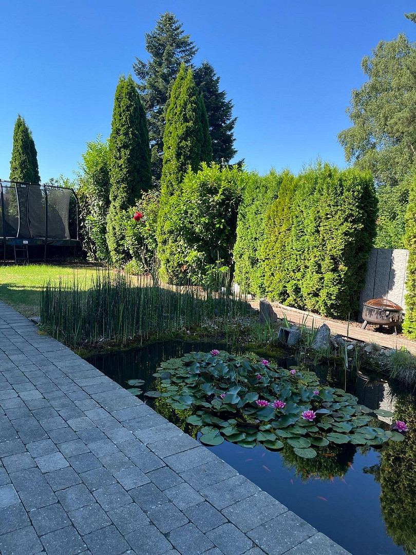 Modernes Einfamilienhaus mit Wintergarten, Doppelgarage und liebevoll angelegtem Garten in Schwendi – Schwendi – Vorschaubild 7