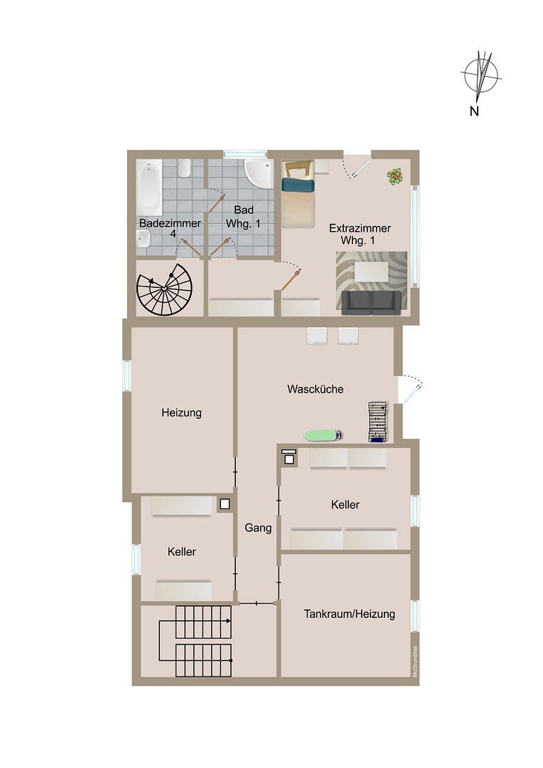 Attraktives Mehrfamilienhaus mit Panoramablick in Aach im Hegau – ideale Kapitalanlage! – Paradiesweg 2, 78267 Aach – Vorschaubild 25