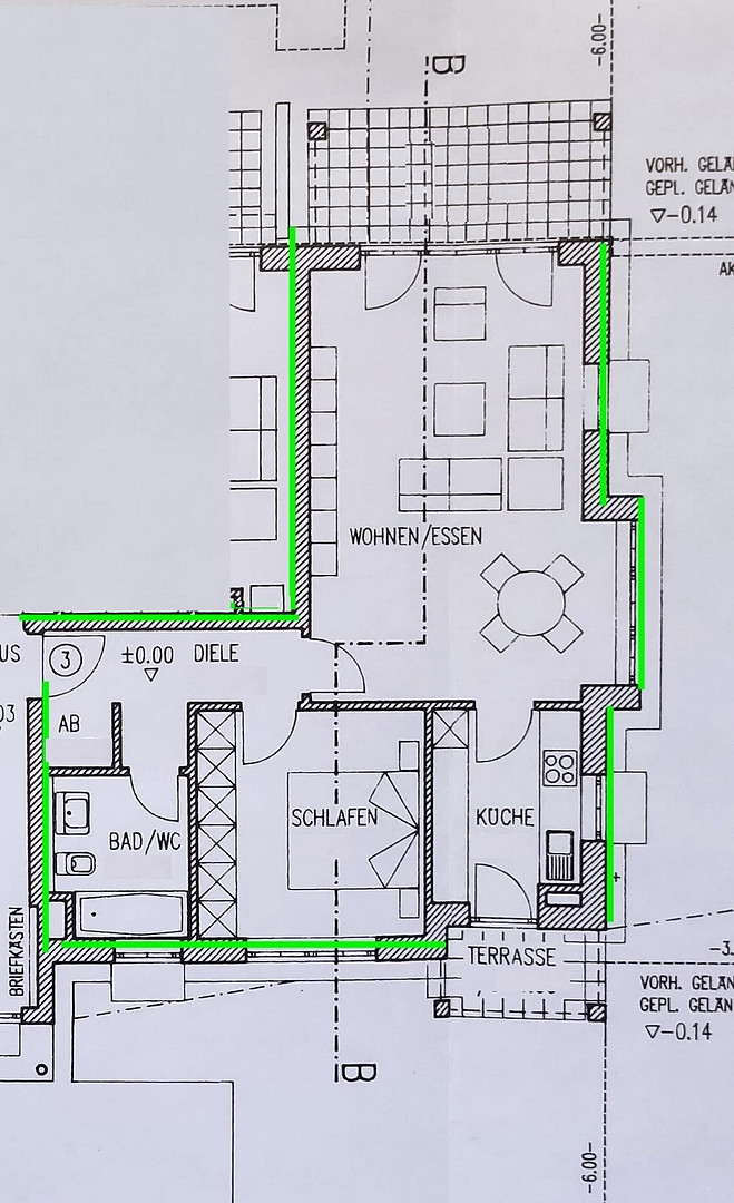 Exklusive Gartenwohnung in Bestlage von München-Pasing - provisionsfrei – Am Stadtpark, 81243 München(Pasing) – Vorschaubild 8