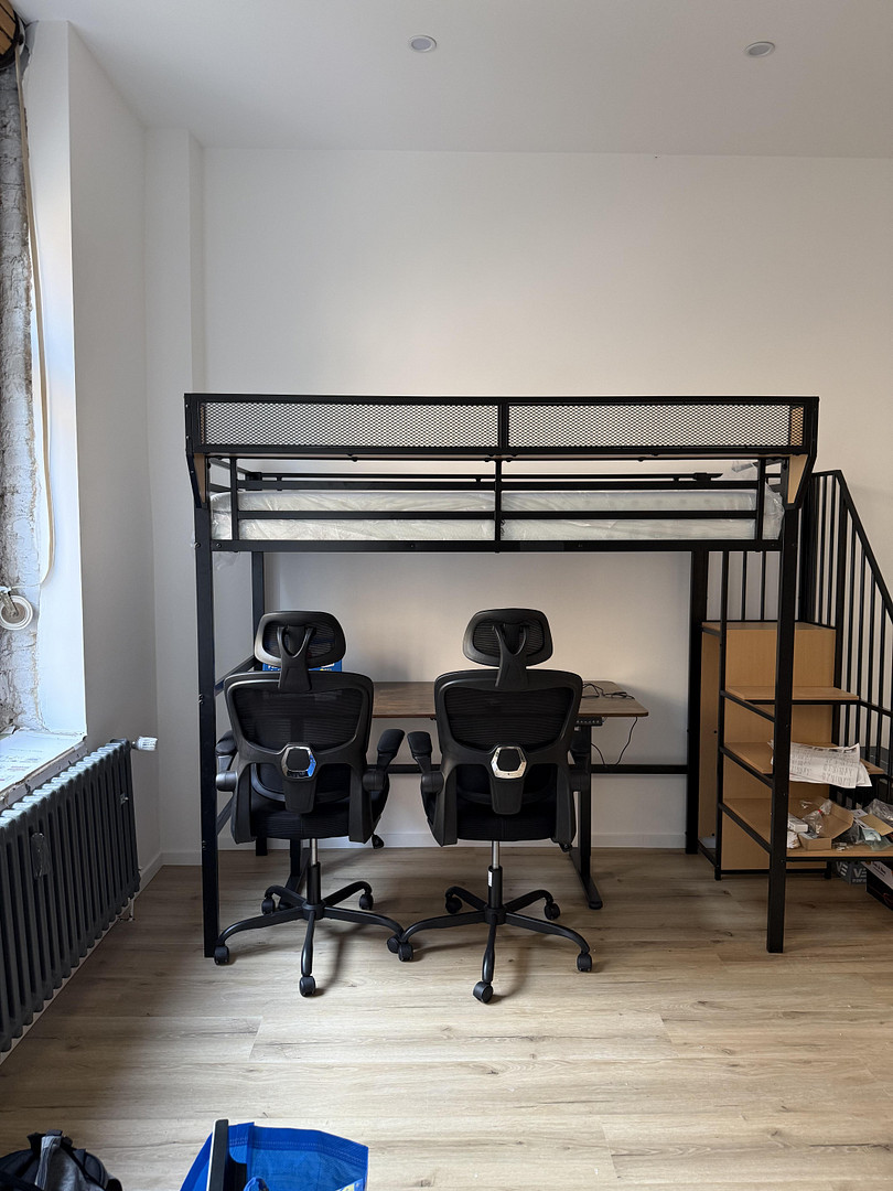 Möbliertes Premium Zimmer in berufstätigen WG mit Balkon, Erstbezug nach Sanierung – 47053 Duisburg(Hochfeld) – Vorschaubild 3