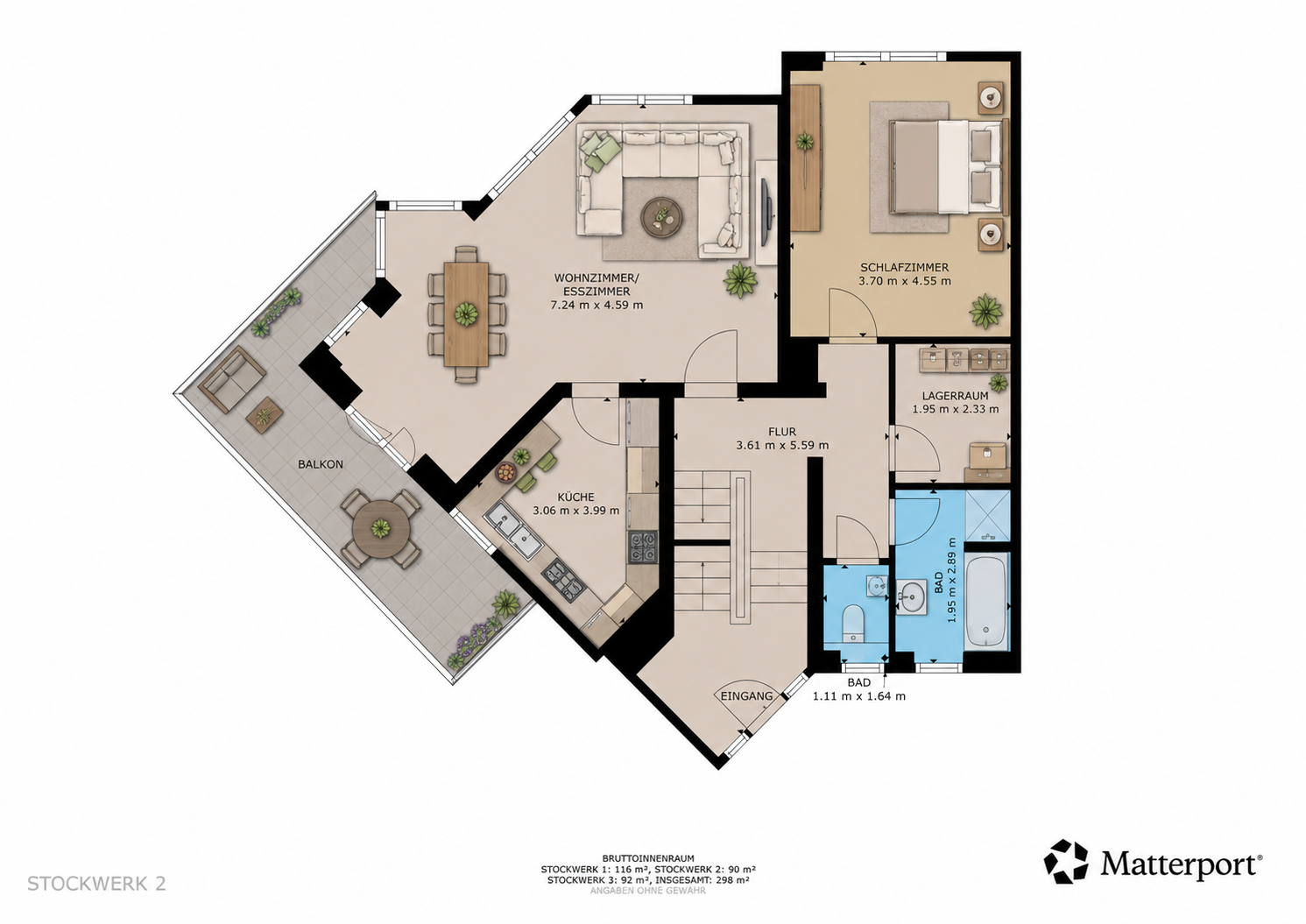 DHH mit Einlieger, Ausbaureserve, unverbaubarer Aussicht, Toplage | Provisionsfrei – Zollernstr. 22/1, 72664 Kohlberg – Vorschaubild 3
