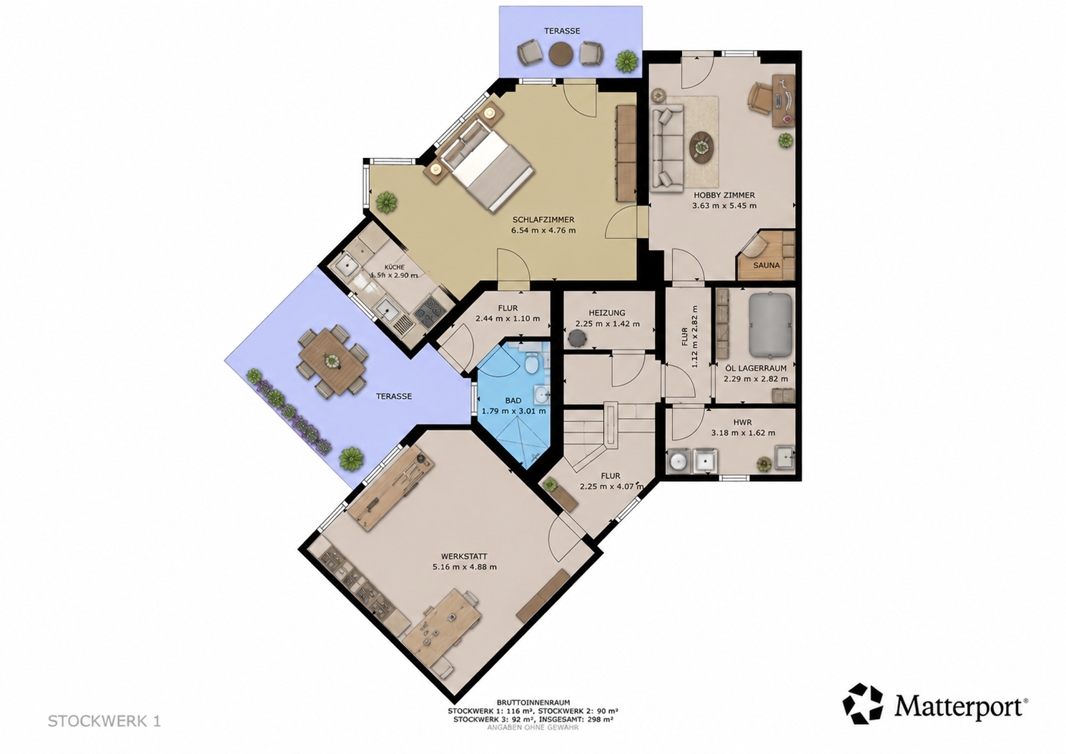 DHH mit Einlieger, Ausbaureserve, unverbaubarer Aussicht, Toplage | Provisionsfrei – Zollernstr. 22/1, 72664 Kohlberg – Vorschaubild 4