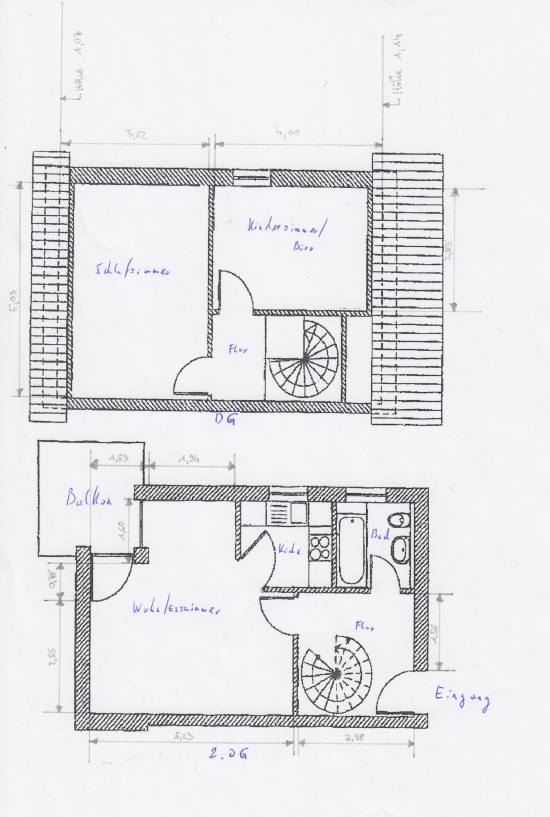 Bezugsfreie, gepflegte 3-Zimmer-Maisonettewohnung mit Balkon, TG-Stellplatz Kriegshaber – Augsburg(Kriegshaber) – Vorschaubild 15