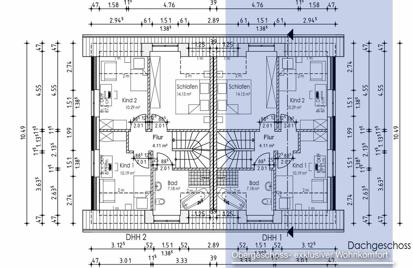 Exklusive Neubau-Doppelhaushälften in Edewecht – Wallstraße 18c-f, 26188 Edewecht – Vorschaubild 5