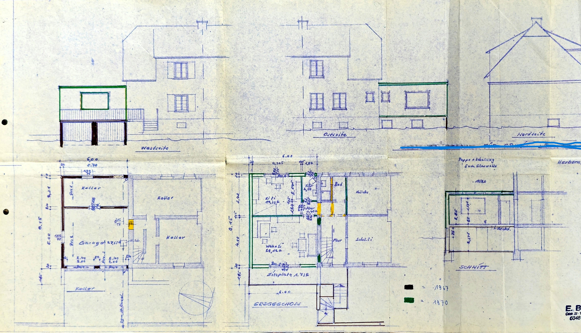 Doppelhaushälfte mit Anbau und Doppelgarage – Herborn / Heesen(Herborn) – Vorschaubild 27