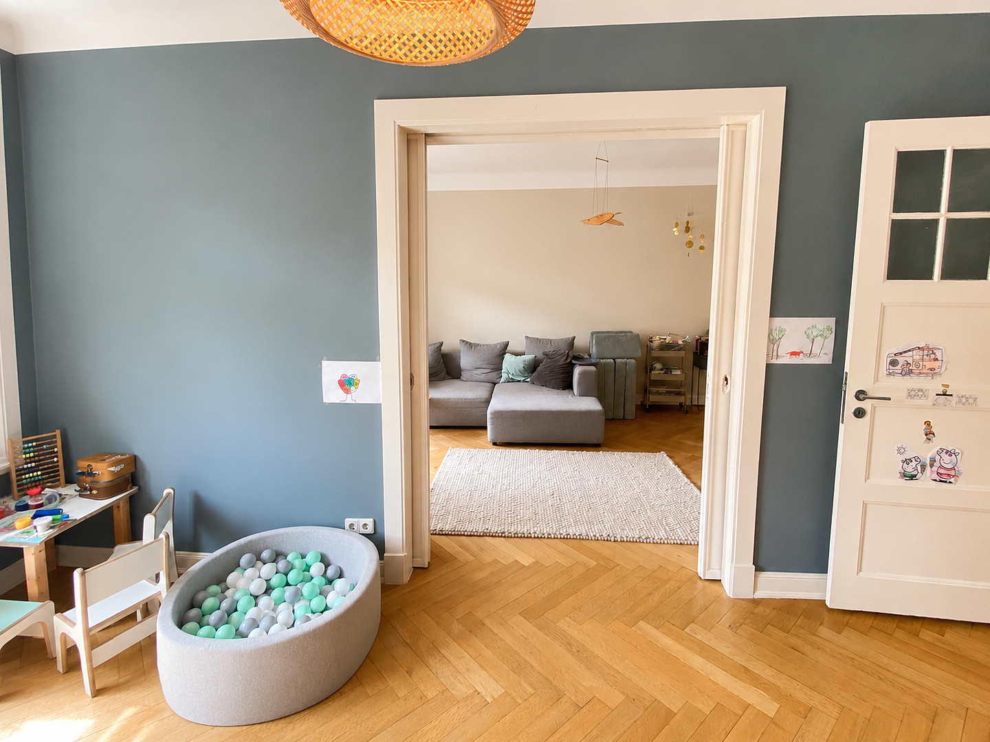 Stilvoller Familienaltbau | 117 m² | Garage | Loggia | Blick ins Grüne | Tarpenbek – Hamburg(Groß Borstel) – Vorschaubild 5
