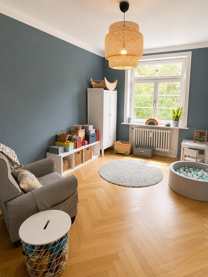 Stilvoller Familienaltbau | 117 m² | Garage | Loggia | Blick ins Grüne | Tarpenbek – Hamburg(Groß Borstel) – Vorschaubild 4