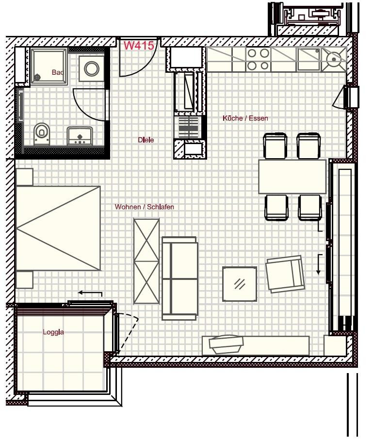 Von Privat: Exklusives Loft mit Charme – Modernes Wohnen in zentraler Lage in Stuttgart-Vaihingen – 70563 Stuttgart-Vaihingen(Vaihingen) – Vorschaubild 10