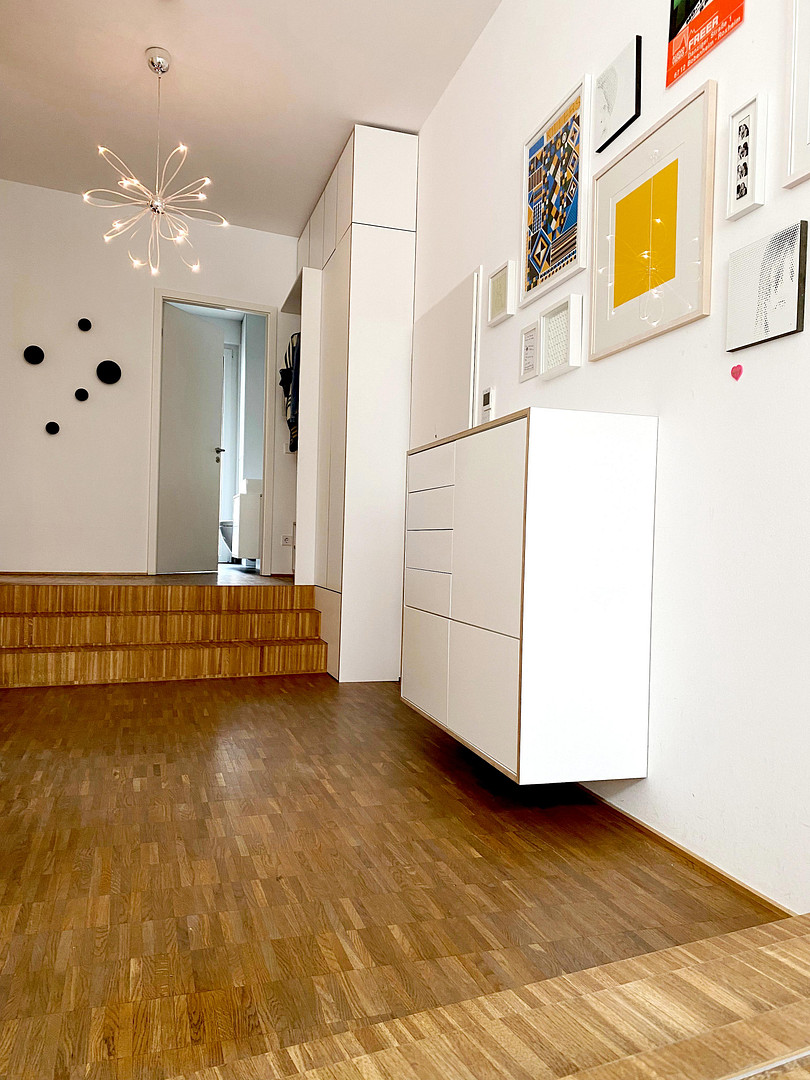 Townhouse-Wohnung Neckarstadt-Ost / Terrasse und Gartennutzung / 2 Balkone / Perfekt für Familien – Mannheim – Vorschaubild 8