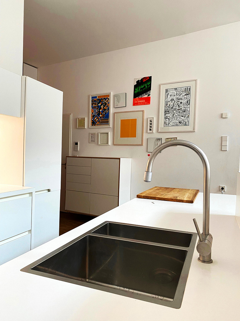 Townhouse-Wohnung Neckarstadt-Ost / Terrasse und Gartennutzung / 2 Balkone / Perfekt für Familien – Mannheim – Vorschaubild 2