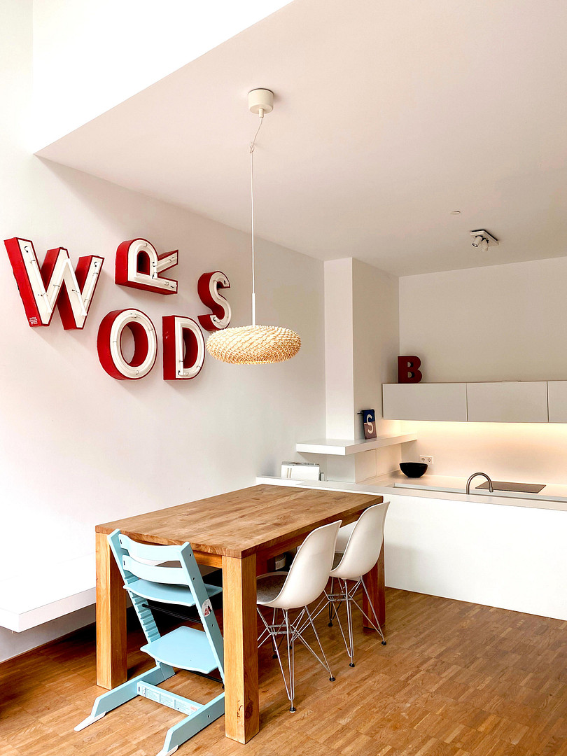 Townhouse-Wohnung Neckarstadt-Ost / Terrasse und Gartennutzung / 2 Balkone / Perfekt für Familien – Mannheim – Vorschaubild 7