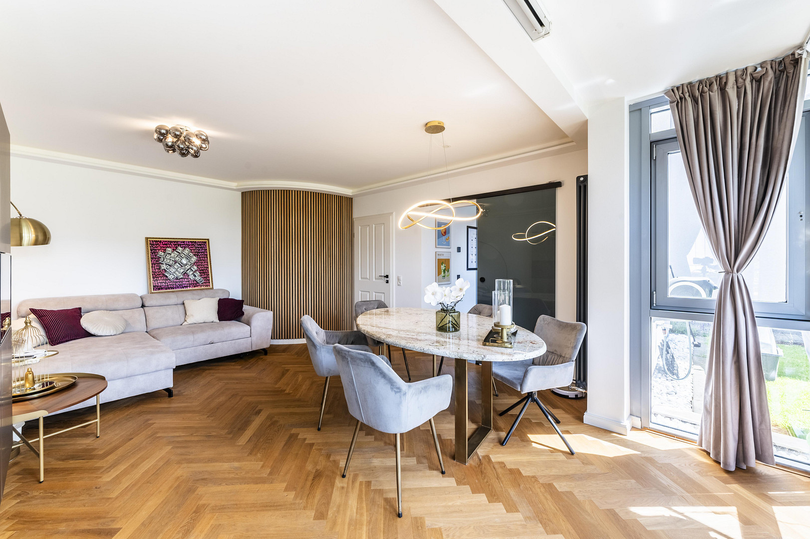 Luxus kernsanierte Maisonette mit Reihenhauscharakter, Garten & Panoramablick über Dresden – Dresden(Plauen) – Vorschaubild 7