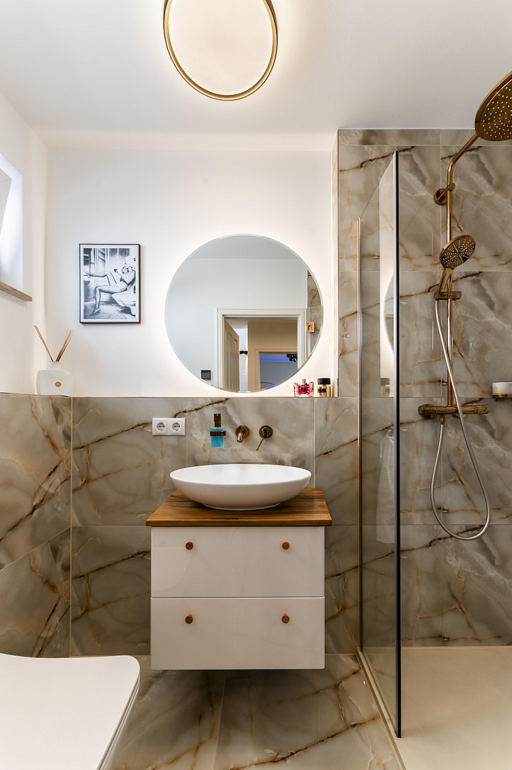 Luxus kernsanierte Maisonette mit Reihenhauscharakter, Garten & Panoramablick über Dresden – Dresden(Plauen) – Vorschaubild 27