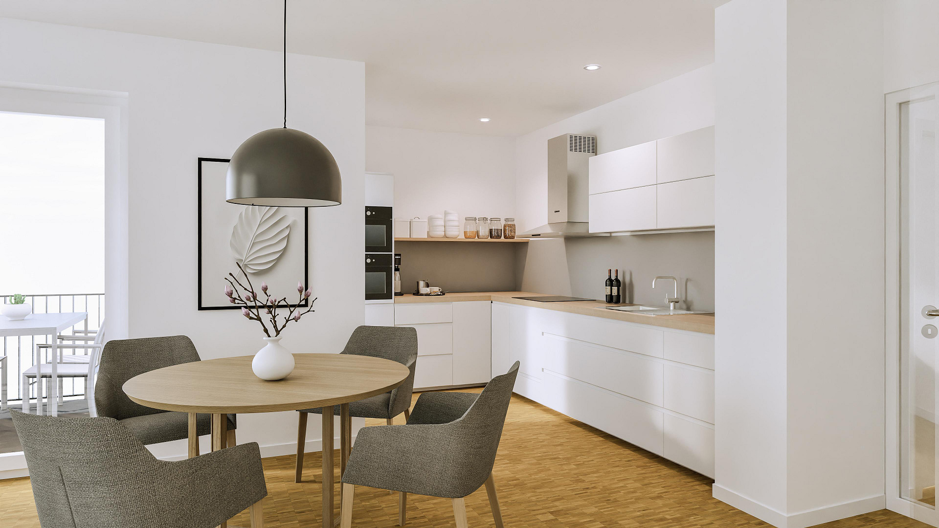 Raum zum Leben: Neubau 3-Zimmer-Wohnung mit 2 Tageslicht-Bäder in Köln Müngersdorf – Vitalisstraße 361a, 50933 Köln(Müngersdorf) – Vorschaubild 2
