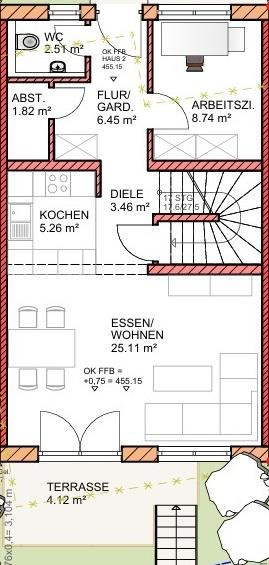 Neubau Reihenhaus in Top Lage – Wolfstraße 36, 85276 Pfaffenhofen an der Ilm – Vorschaubild 3