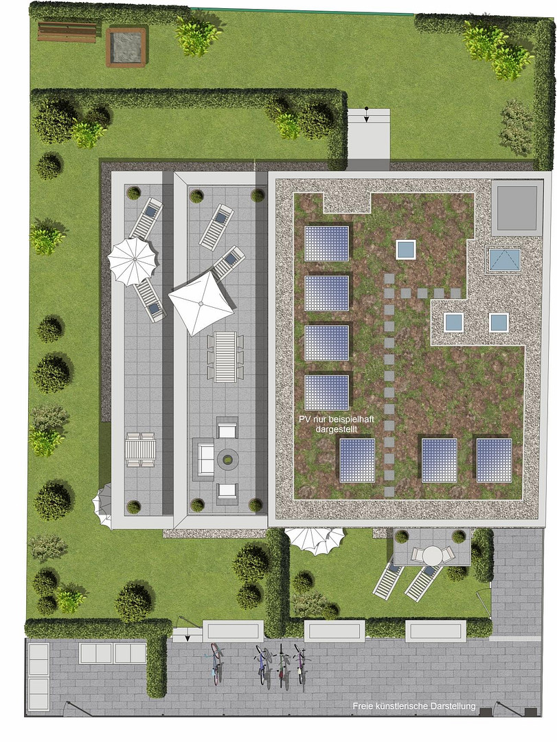Viel Platz und Penthouse Feeling: Großzügige 3-Zimmer-Wohnung mit Dachterrasse, Müngersdorf – Vitalisstraße 361a, 50933 Köln(Müngersdorf) – Vorschaubild 6