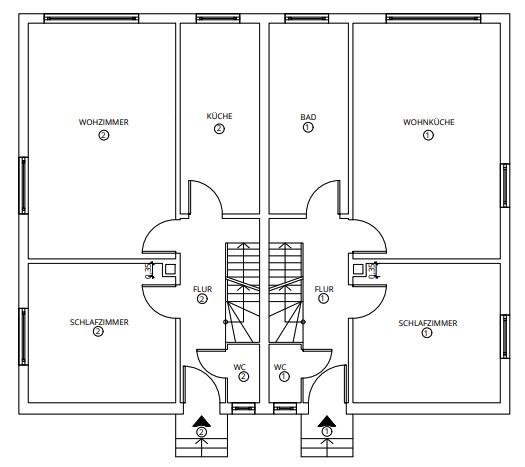 2 Doppelhaushälften / 2-Familienhaus * in Feucht – Erlenweg 1, 90537 Feucht – Vorschaubild 21