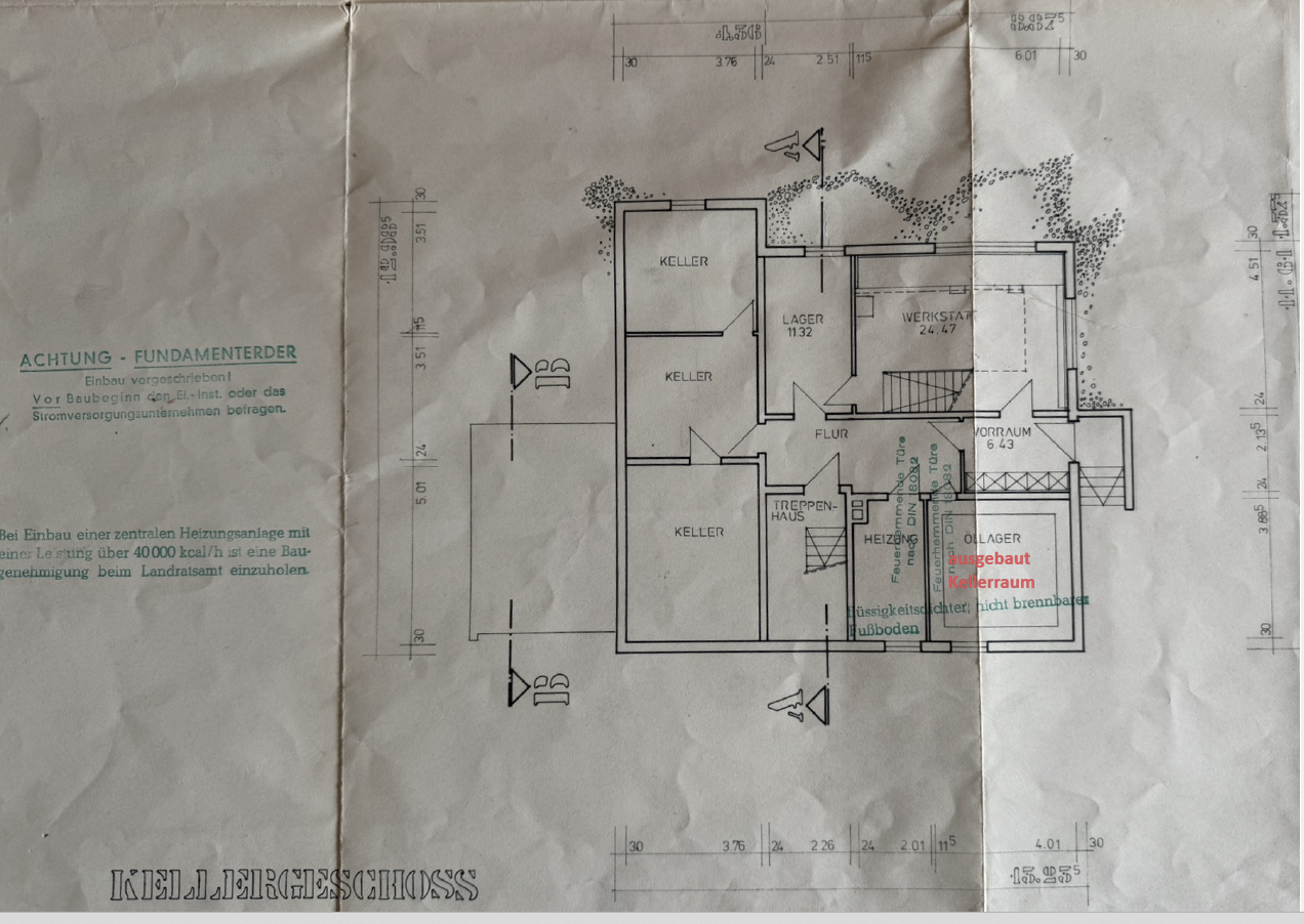 Zentrumsnah: Wohnhaus mit Galerie/Werkstatt, Einlieger-App.  & traumh. Naturgarten (834 qm) – Bad Füssing – Vorschaubild 35
