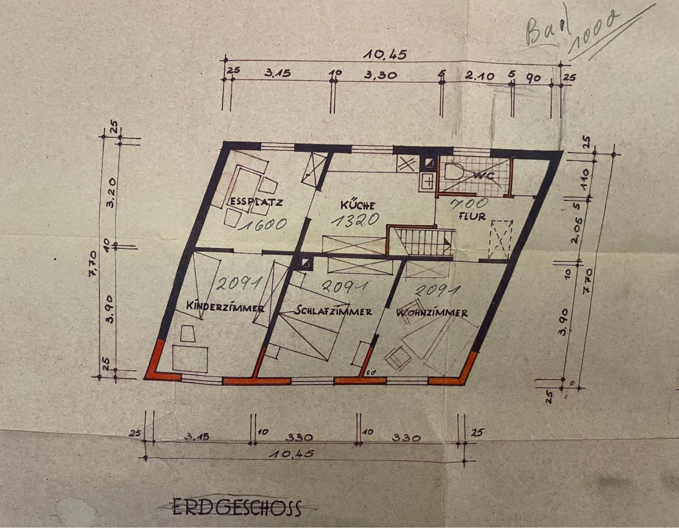 Großes Grundstück, Haus und Scheuer mit Ausbaupotential – Dossenheim – Vorschaubild 2