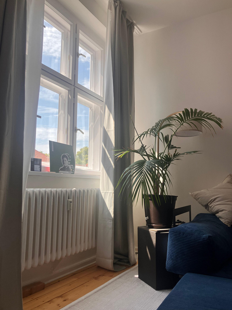 Wunderschön möblierte, frisch sanierte Wohnung in Schöneberg mit Sonnenbalkon & EBK – Traegerstr. 8, 12159 Berlin(Schöneberg) – Vorschaubild 3