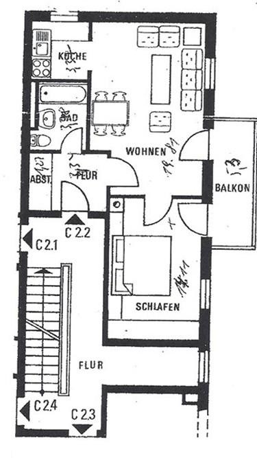 Schöne 2-Zimmer-Wohnung mit Balkon im Alt-Perlach direkt von Eigentümer – 81737 München(Altperlach) – Vorschaubild 10