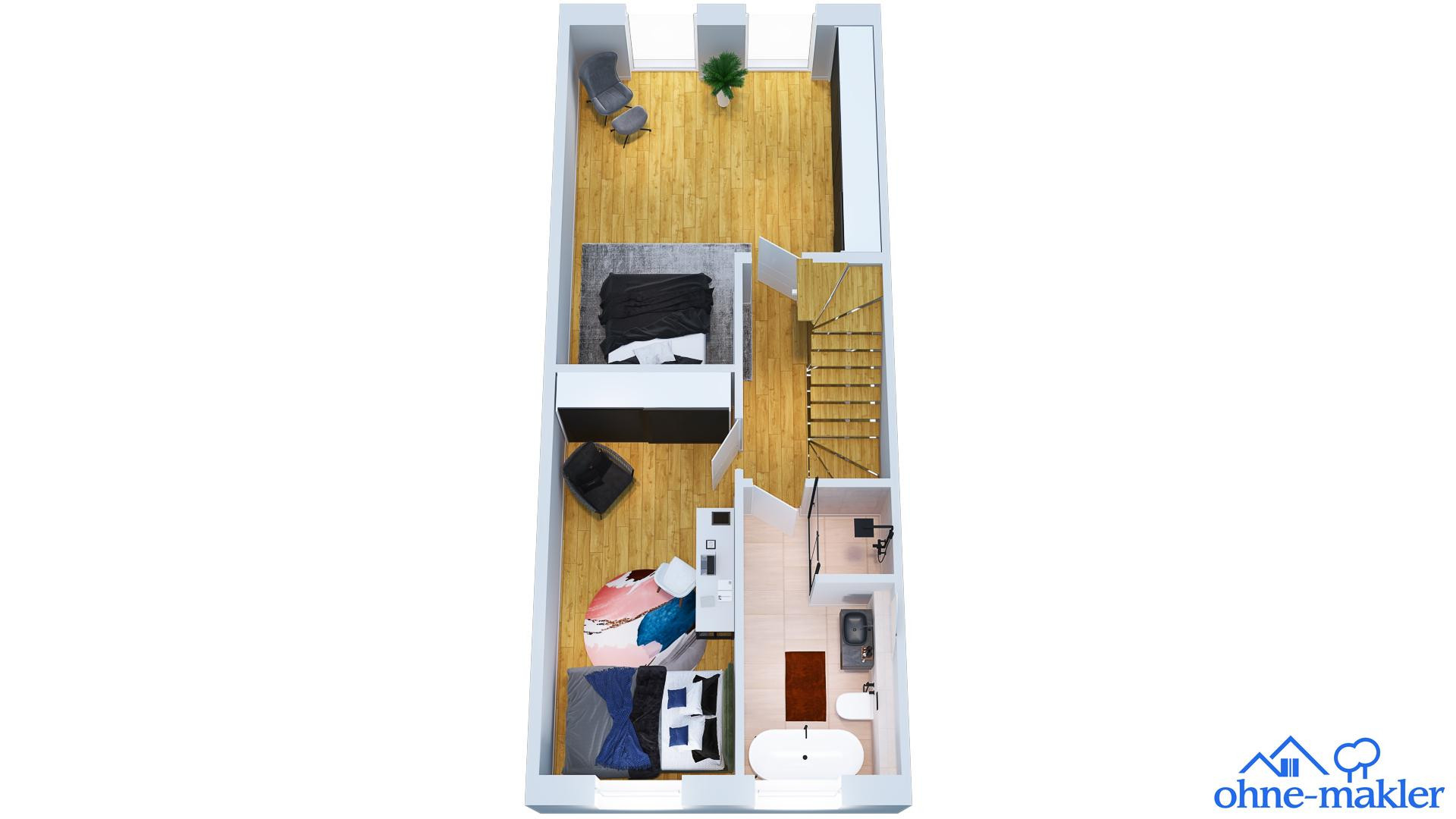 Modernes Reihenmittelhaus mit Garten und Dachterrasse in Berlin-Lichtenrade – 12307 Berlin(Lichtenrade) – Vorschaubild 14