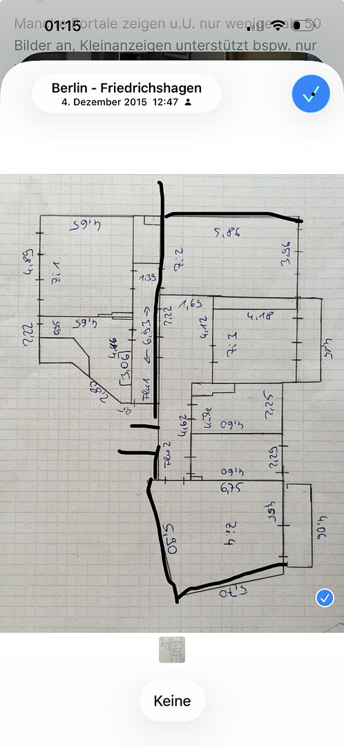 Wohnung incl. 2 Balkone – Osloer Strasse 83, 13359 Berlin(Gesundbrunnen) – Vorschaubild 8