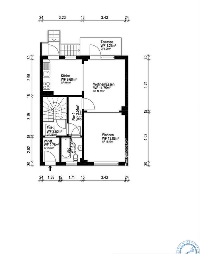 Großzügiges Reihenhaus frisch renoviert – sofort bezugsfrei - ohne Provision! – 27576 Bremerhaven(Klushof) – Vorschaubild 15