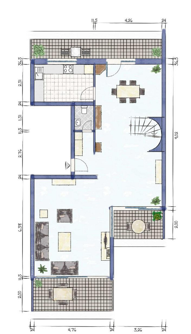 Exquisites Wohnerlebnis: 5 Zimmer, 3 Balkone, 2 Ebenen, Klima, Garage und und und..... – Thielenbrucher Allee 11, 51069 Köln(Dellbrück) – Vorschaubild 28