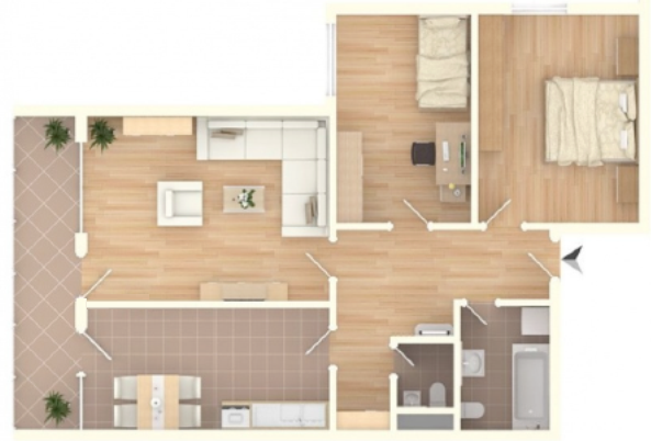3-Zimmer-Wohnung mit Balkon, EBK & Weitblick im 11. OG – modernisiert und barrierefrei – Am Europakanal 2, 91056 Erlangen(Büchenbach) – Vorschaubild 13