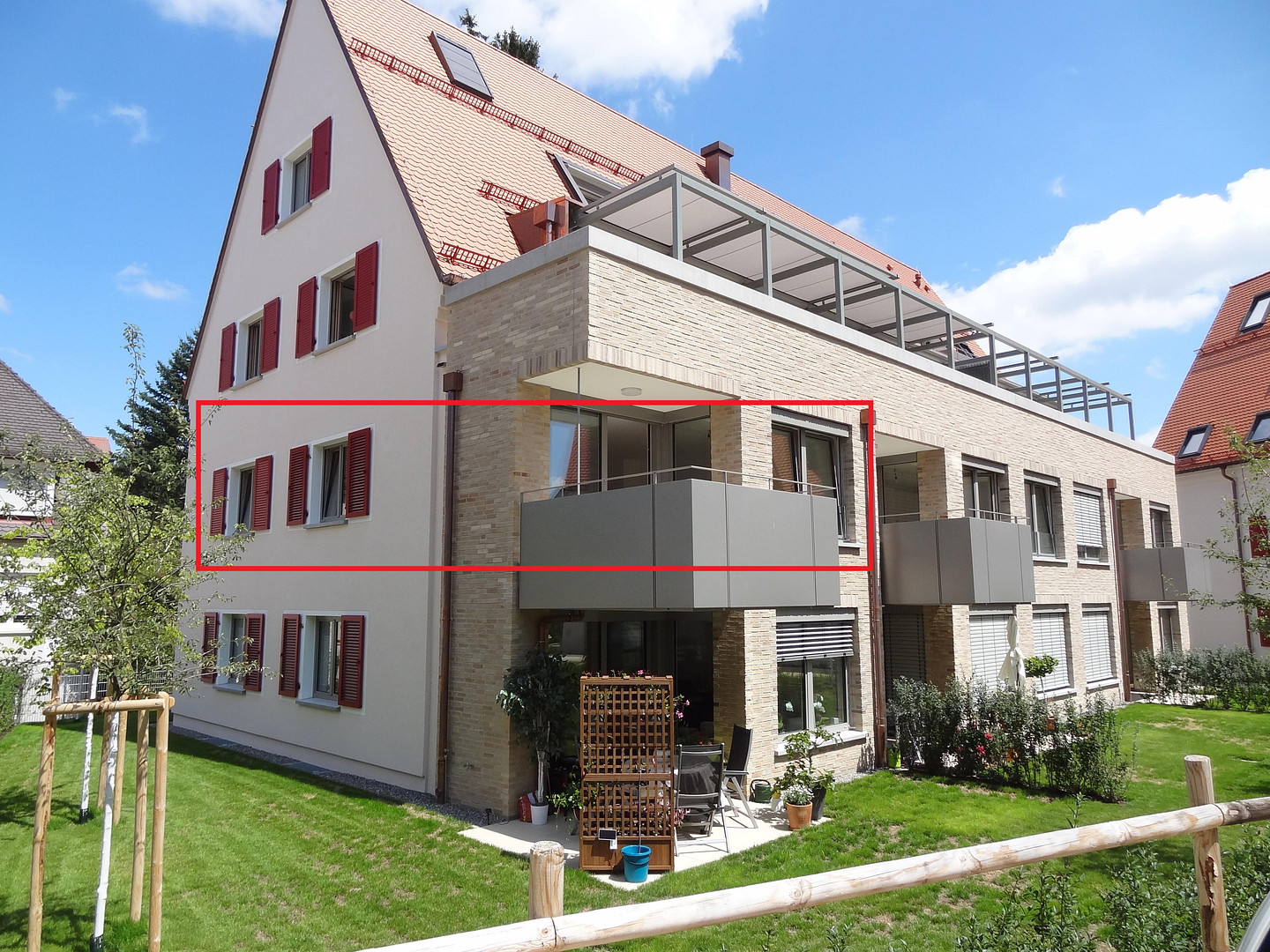 Neubau Erstbezug: Hochwertige 4-Zi.-Wohnung in Top-Lage im Klosterhof in Ulm-Söflingen