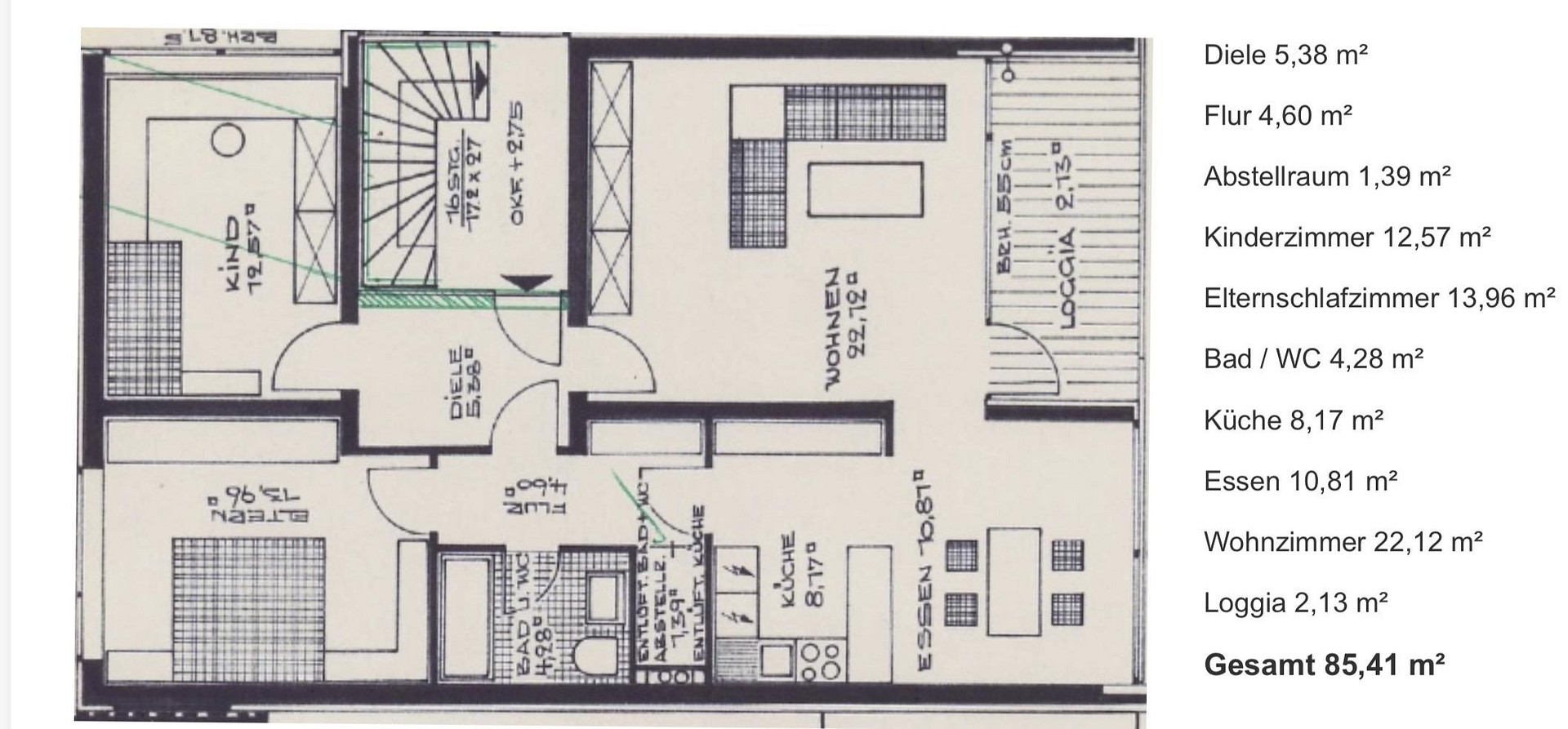 Wohnen mit Charakter: 3-Zimmer-Wohnung in Leverkusen – Mühlenweg 197, 51373 Leverkusen(Küppersteg) – Vorschaubild 3