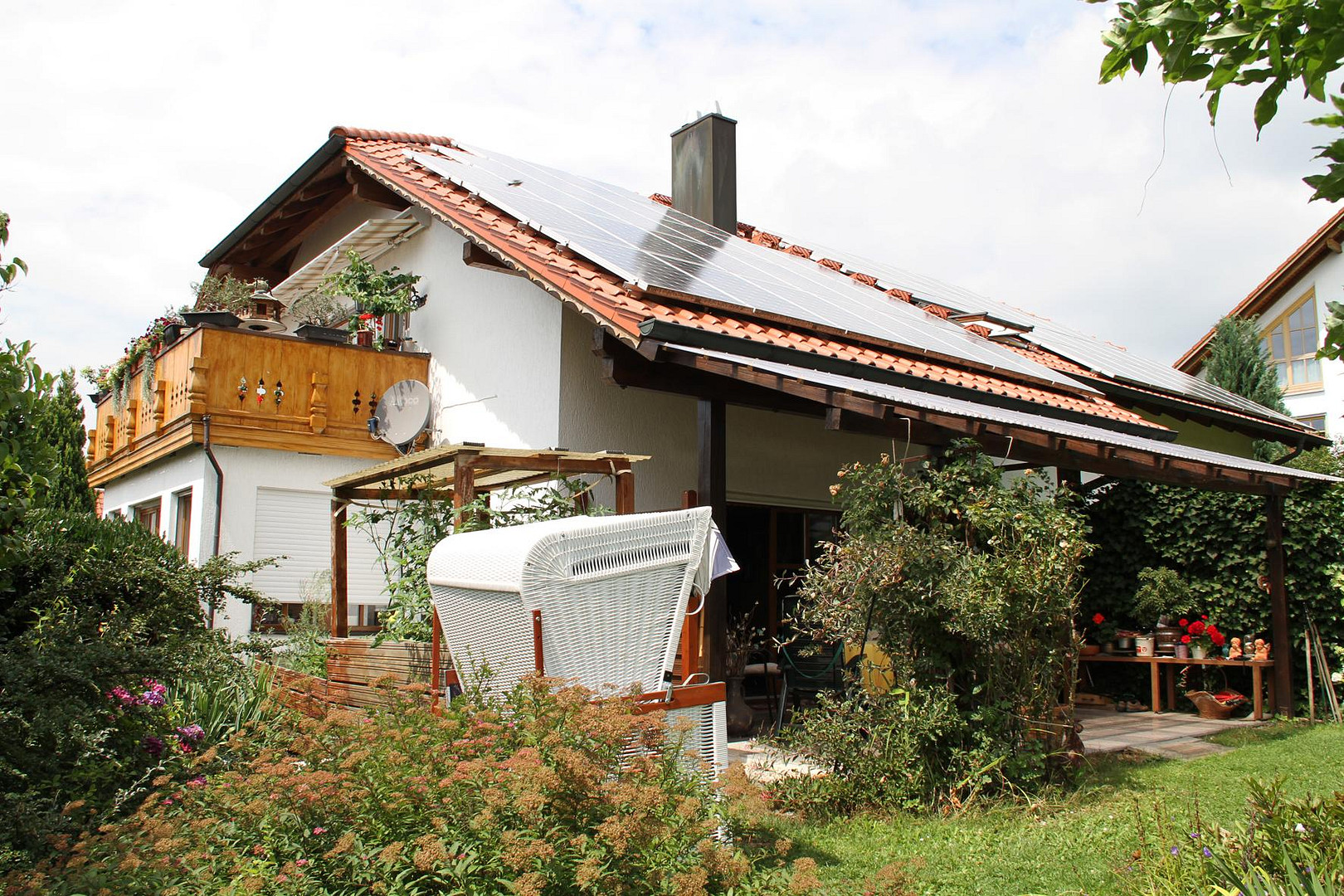 Traumwohnung m. Garten in bester Wohnlage Ende Sackgasse mit Blick in die Alpen mit PV Anlage – Tannenweg 8, 94086 Bad Griesbach(Bad Griesbach i. Rottal) – Vorschaubild 6